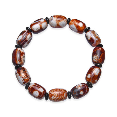 Gu Jiao Red Agate Bracelet