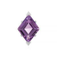 Rose de France Amethyst Silver Pendant