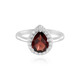 Mozambique Garnet Silver Ring