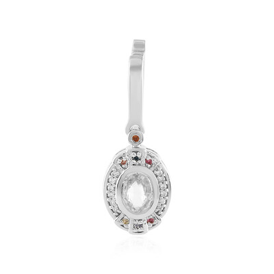 Zircon Silver Pendant