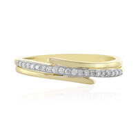 9K Flawless (F) Diamond Gold Ring (LUCENT DIAMONDS)