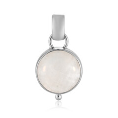 Bihar rainbow moonstone Silver Pendant