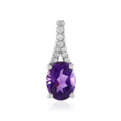 Moroccan Amethyst Silver Pendant