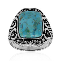 Kingman Blue Mojave Turquoise Silver Ring (Art of Nature)