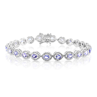 Tanzanite Silver Bracelet