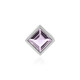 Rose de France Amethyst Silver Pendant (MONOSONO COLLECTION)