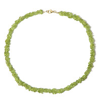 Peridot Silver Necklace