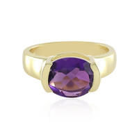 Zambian Amethyst Silver Ring