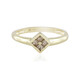 9K I2 Brown Diamond Gold Ring