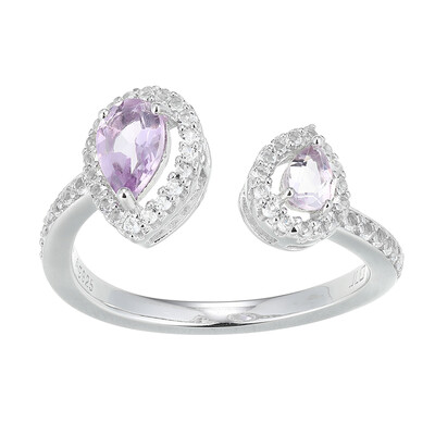 Amethyst Silver Ring