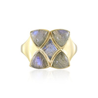 Blue Maniry Labradorite Silver Ring (KM by Juwelo)