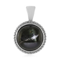 Indian star diopside Silver Pendant