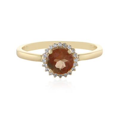 9K Oregon Sunstone Gold Ring