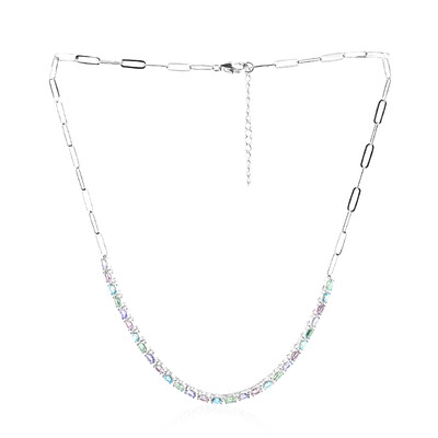 Ratanakiri Zircon Silver Necklace