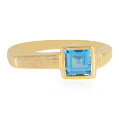 London Blue Topaz Silver Ring