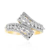 9K SI1 (G) Diamond Gold Ring