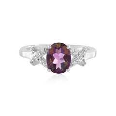 Purple Mystic Topaz Silver Ring