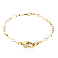 14K SI2 (H) Diamond Gold Bracelet (CIRARI)