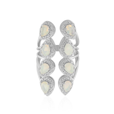 Welo Opal Silver Ring