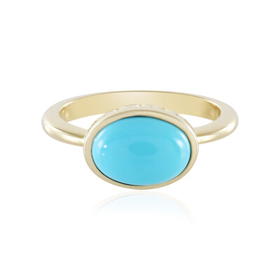 Sleeping Beauty Turquoise Silver Ring