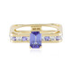 9K Tanzanite Gold Ring (de Melo)