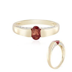 14K Tanzanian Ruby Gold Ring (de Melo)