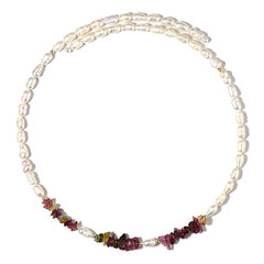 Fancy Tourmaline Steel Choker (Riya)