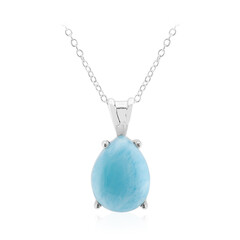 Larimar Silver Necklace