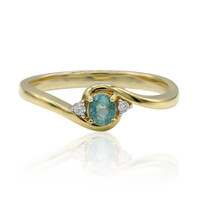 18K Grandidierite Gold Ring (AMAYANI)