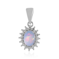 Welo Opal Silver Pendant