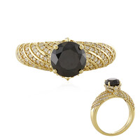 14K Black Diamond Gold Ring (de Melo)