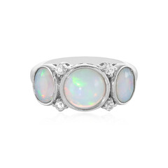 Welo Opal Silver Ring