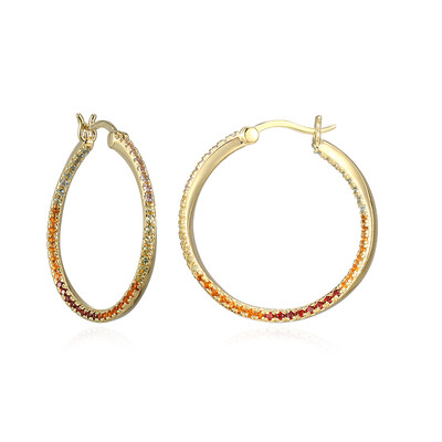 Citrine Silver Earrings