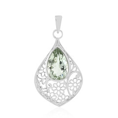 Green Amethyst Silver Pendant (Pallanova)