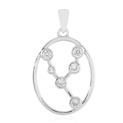 Zircon Silver Pendant