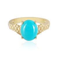 9K Sleeping Beauty Turquoise Gold Ring