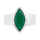 Green Onyx Silver Ring (MONOSONO COLLECTION)