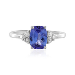 Tanzanite Silver Ring