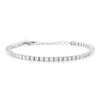 Zircon Silver Bracelet