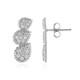 Zircon Silver Earrings