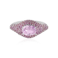 Kunzite Silver Ring