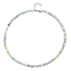 Brazilian Aquamarine Silver Necklace