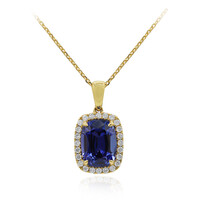 18K AAA Tanzanite Gold Necklace (CIRARI)