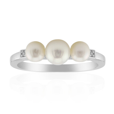 Freshwater pearl Silver Ring