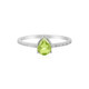 Peridot Silver Ring