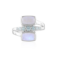 Blue Moonstone Silver Ring (KM by Juwelo)