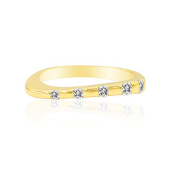 18K IF (D) Diamond Gold Ring