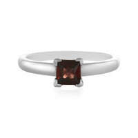 Pink Zircon Silver Ring