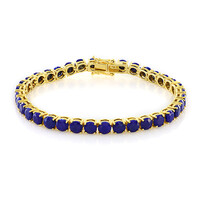 Lapis Lazuli Silver Bracelet