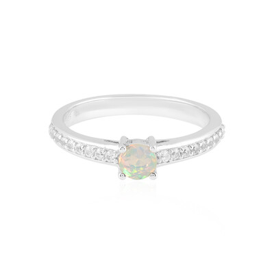 Welo Opal Silver Ring